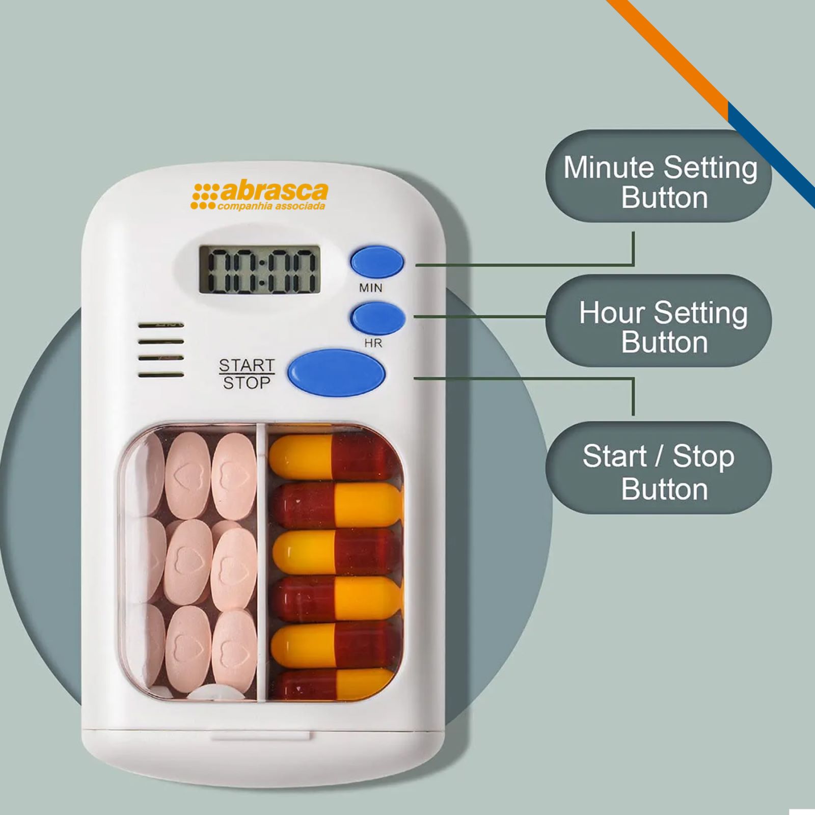 Elzek Pill Box Timer 5