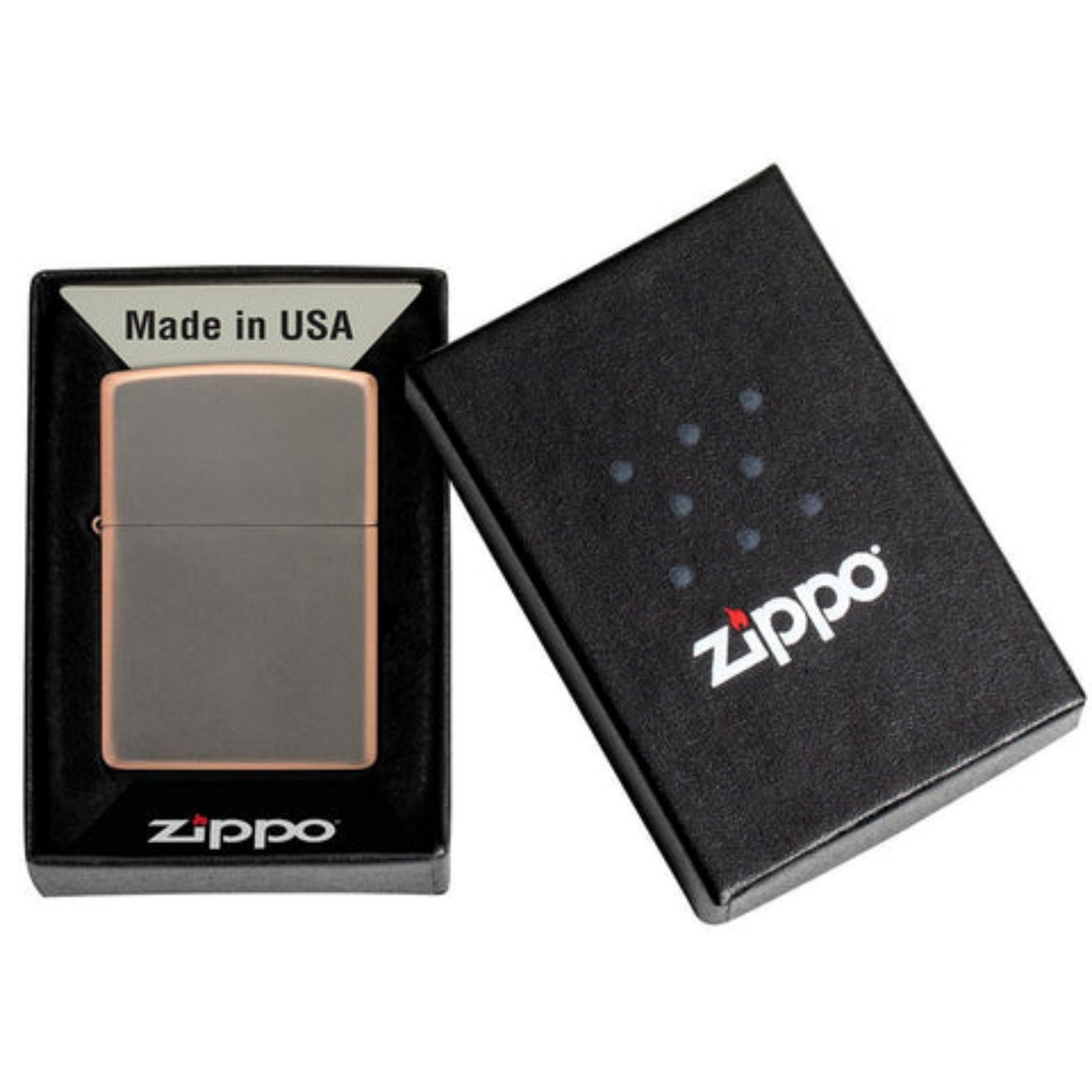 Genuine Zippo windproof lighter - Rustic Bronze 4