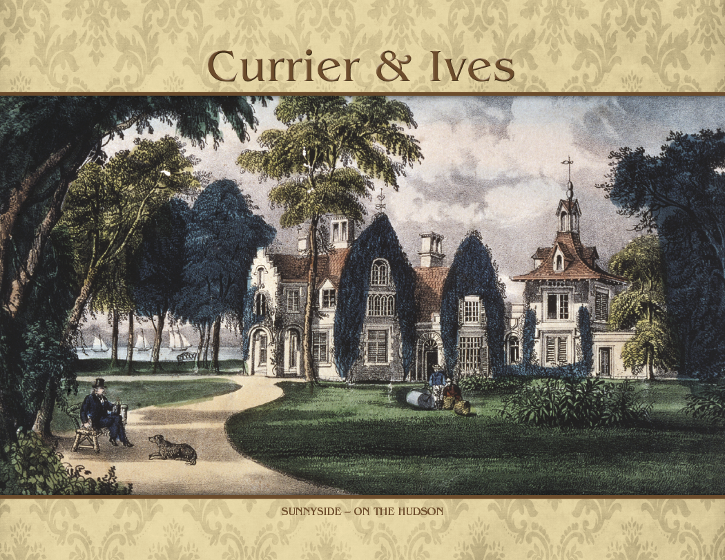 Good Value™ Currier & Ives - Stapled Calendar 16