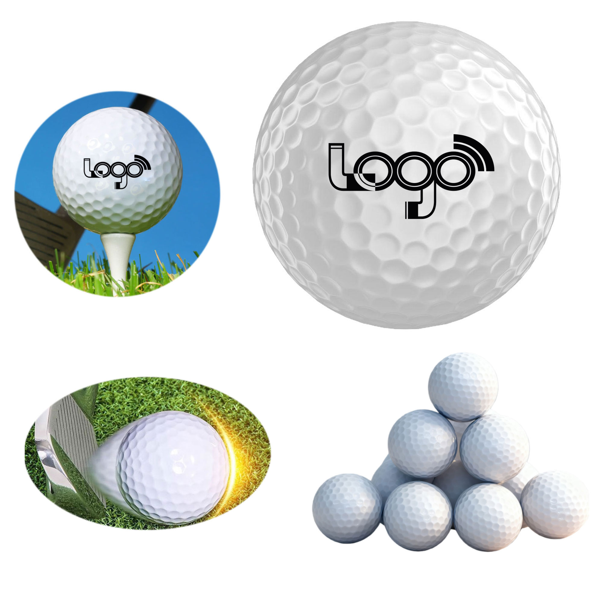 Durable Two Piece Golf Balls 2
