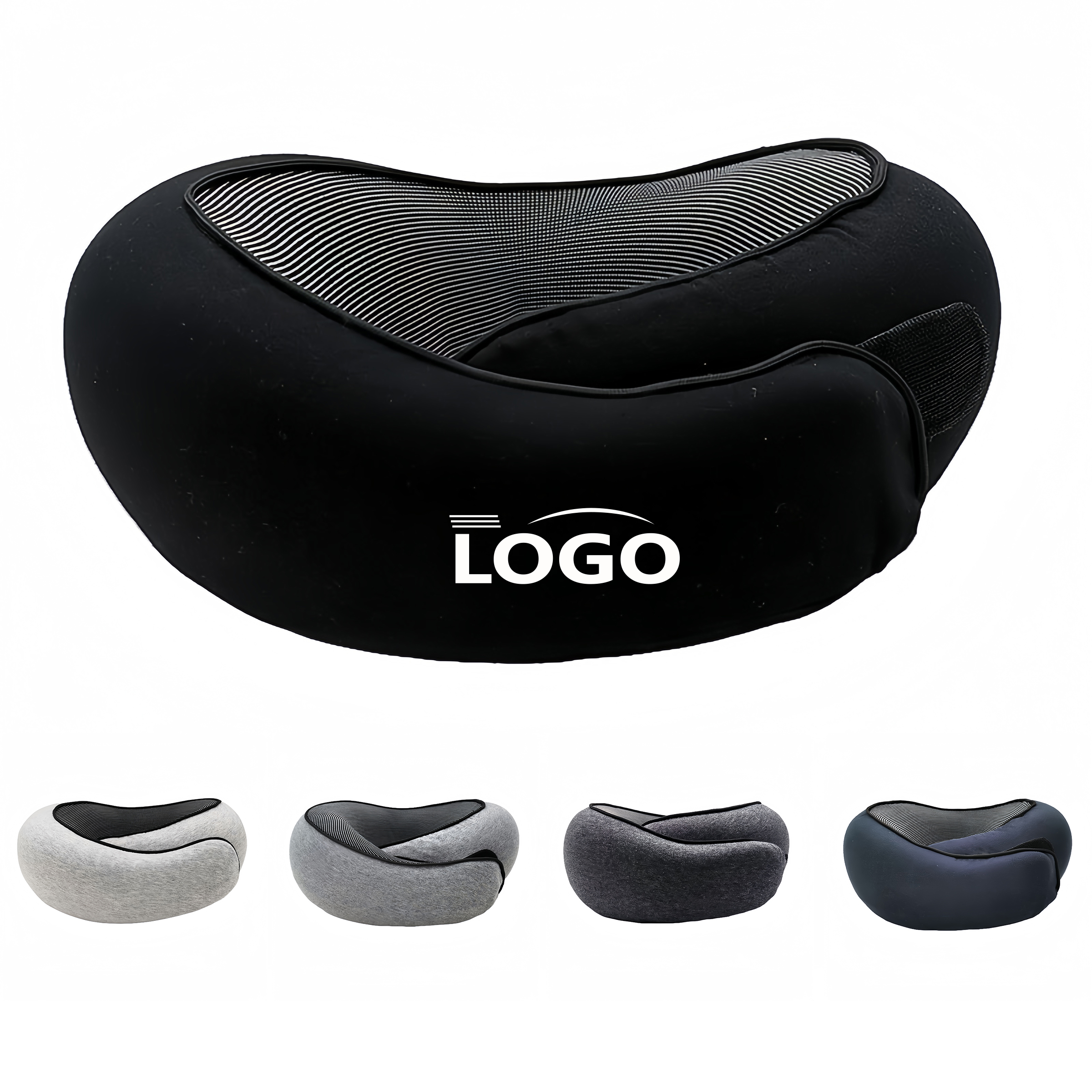 Memory Foam U-Shaped Travel Pillow-Compact 2