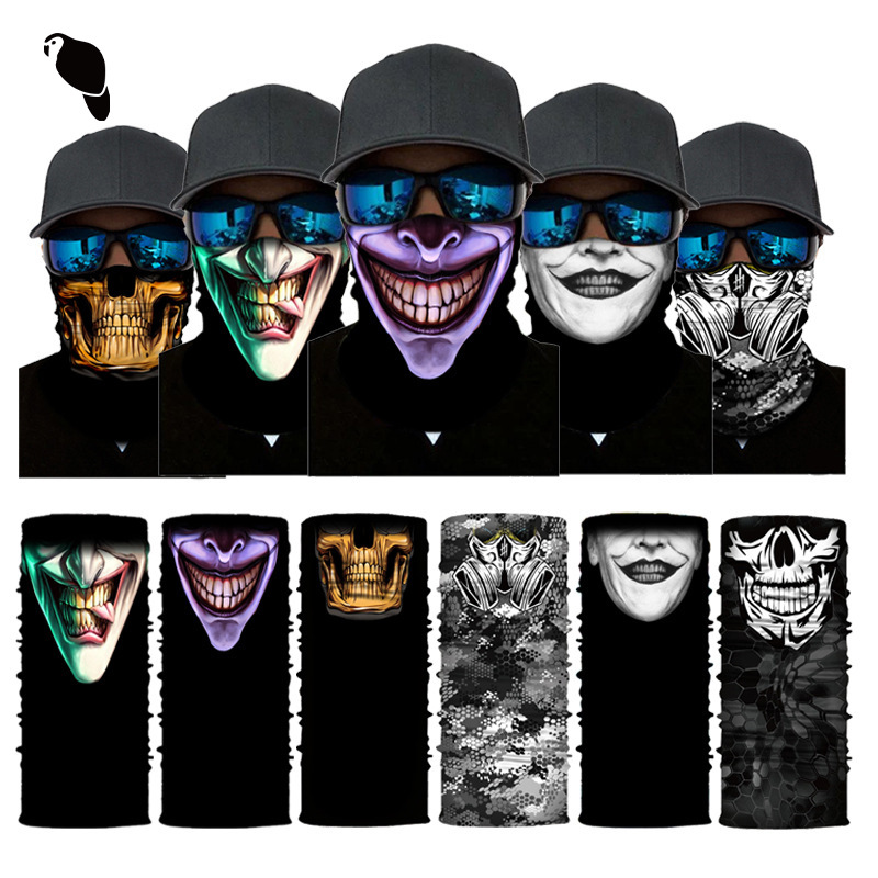 Seamless Tube Skull Bandana Neck Warmer 2