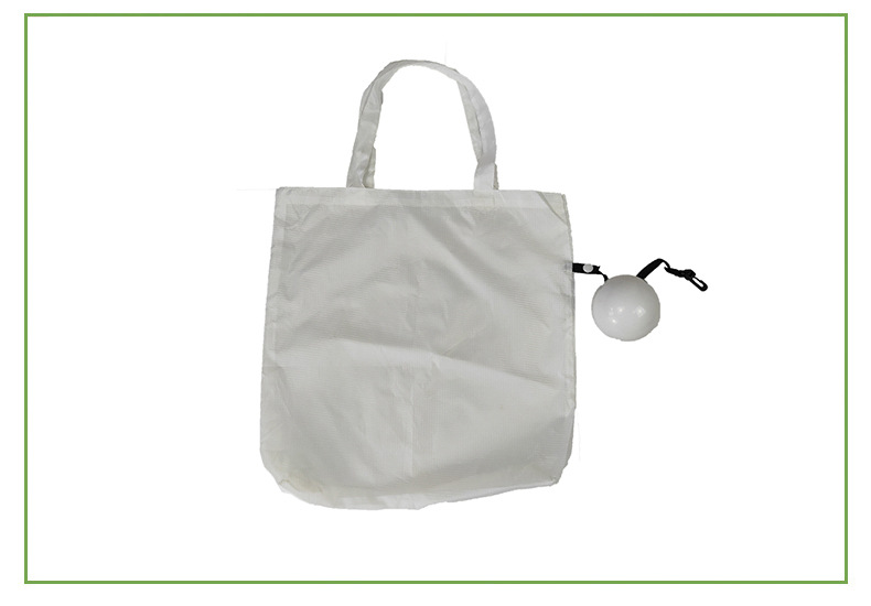 Bowling Shape Folded Shopping Tote Bag 4