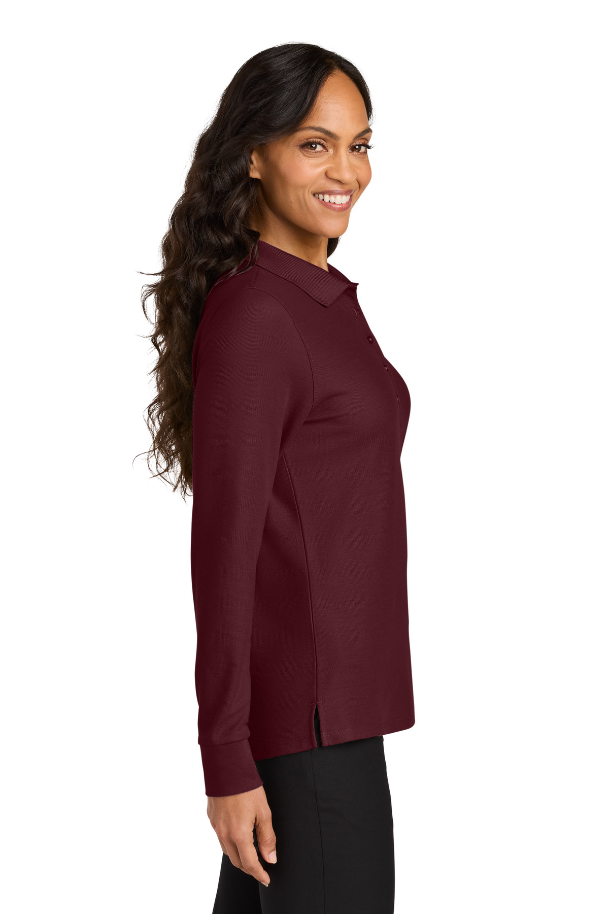 Port Authority Women's Wearever Signature Pique Long Sleeve Polo LK200LS 30
