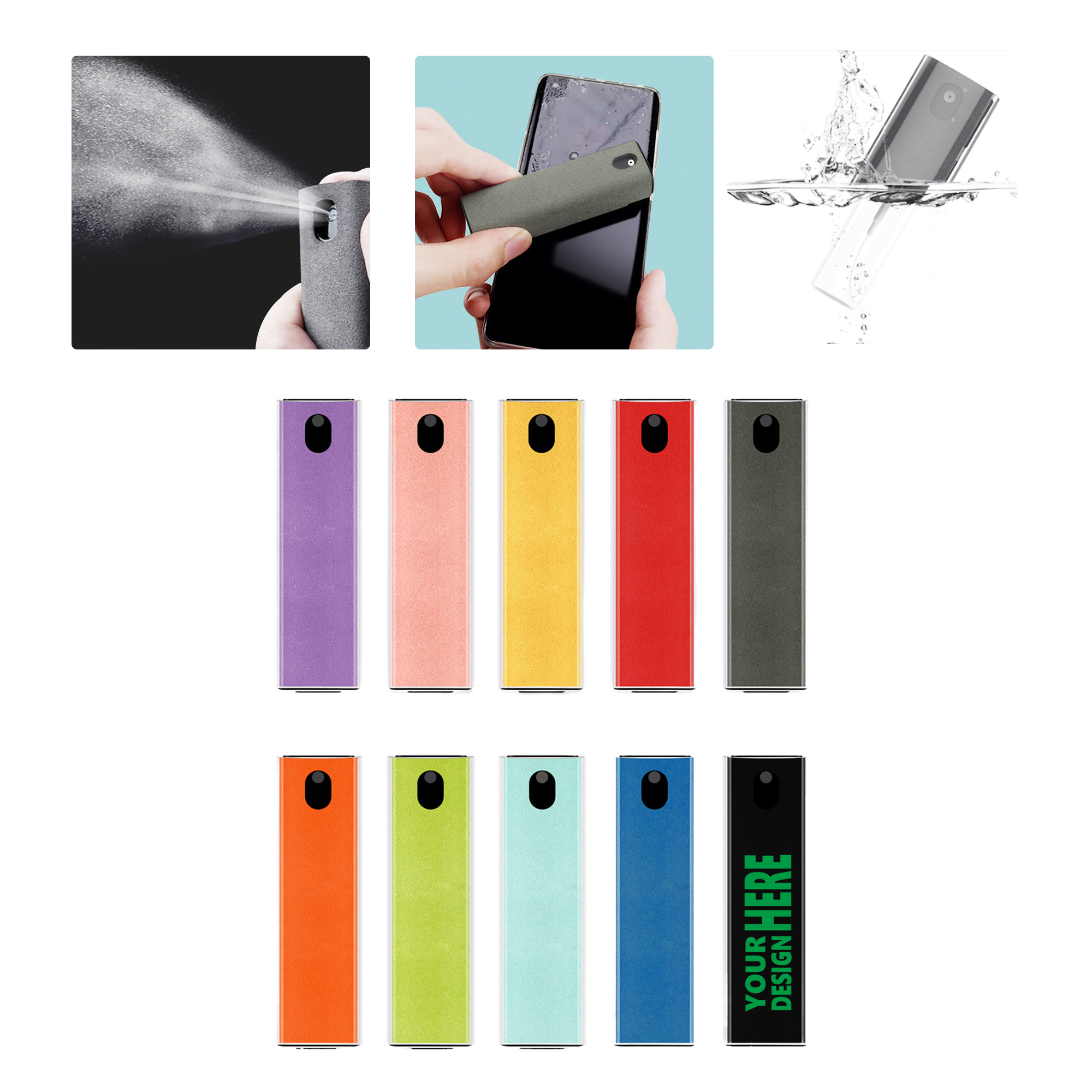 MOQ50 Custom Screen Cleaning Spray for Electronics 3