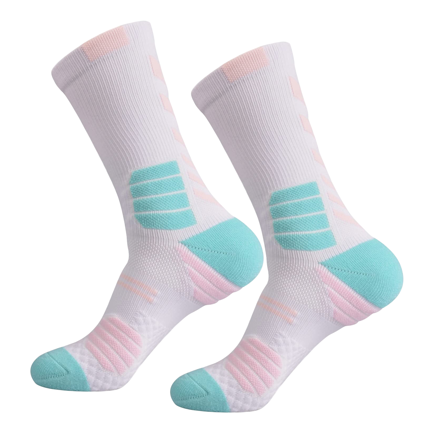 Custom Full-Color Jacquard Mid-Calf Sports Socks 4