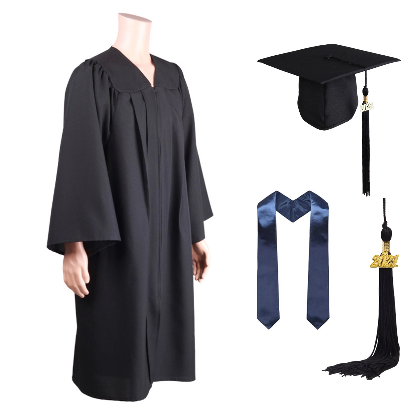 College University Graduation Apparel Set 1