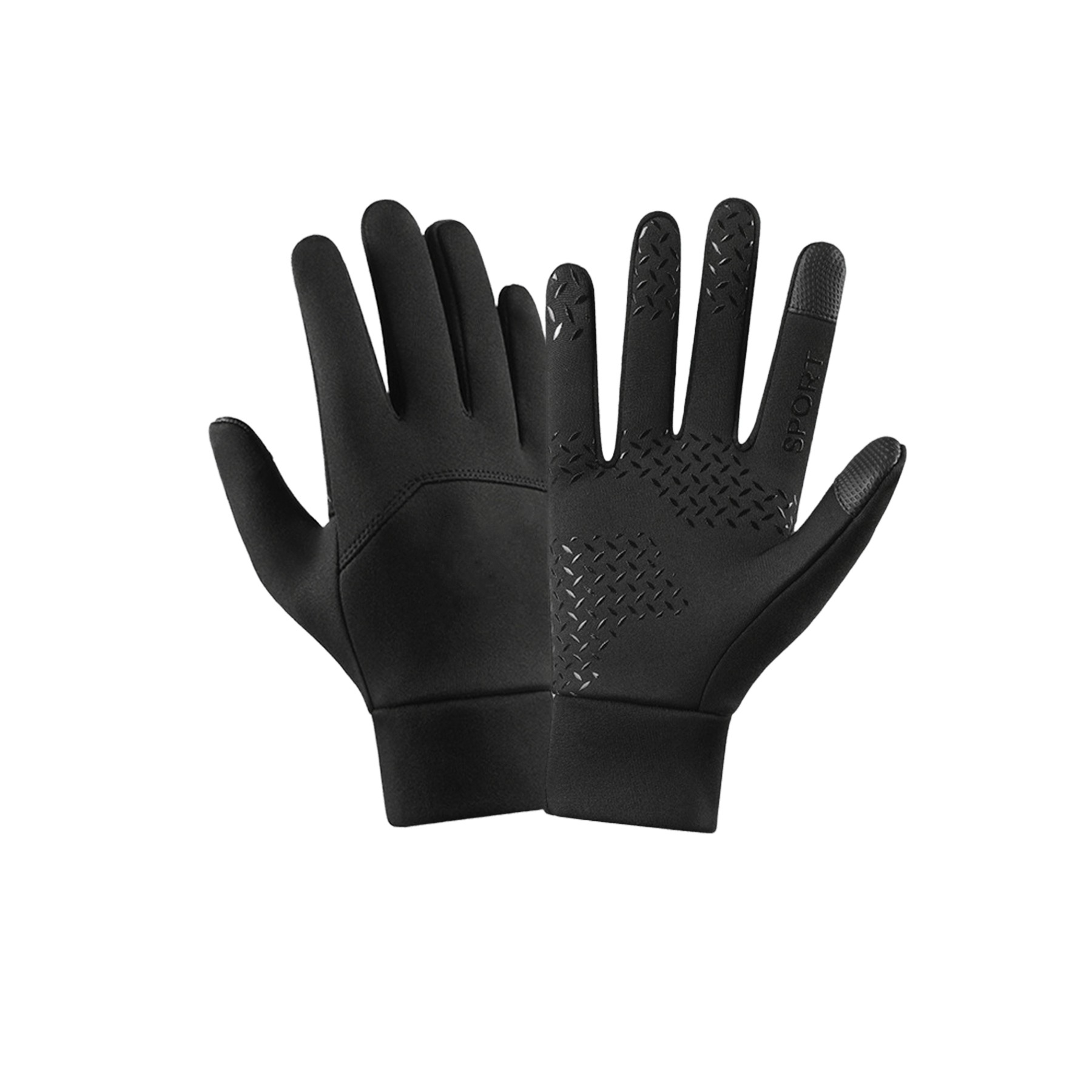 Windproof Stretch Fleece Lined Gloves 2