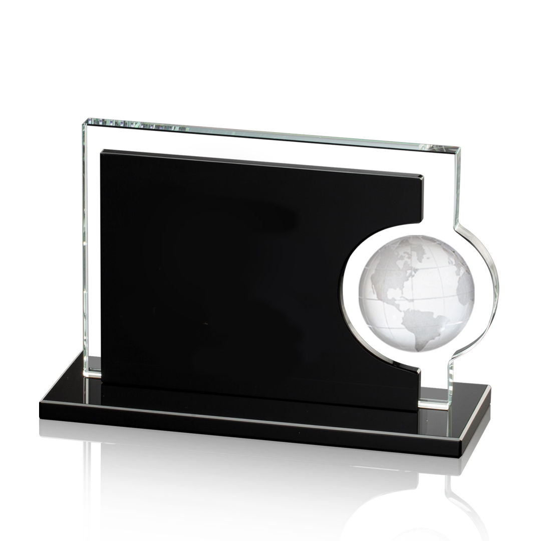 Calvina Globe Award - Black 3