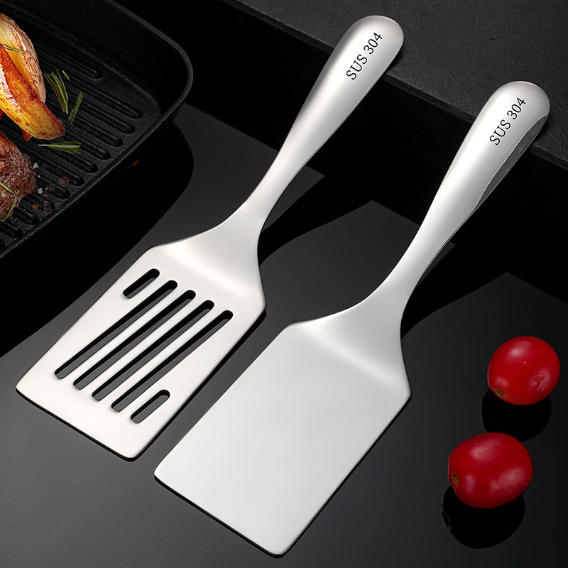 Multi-purpose 304 Stainless Steel Slotted Spatula 2