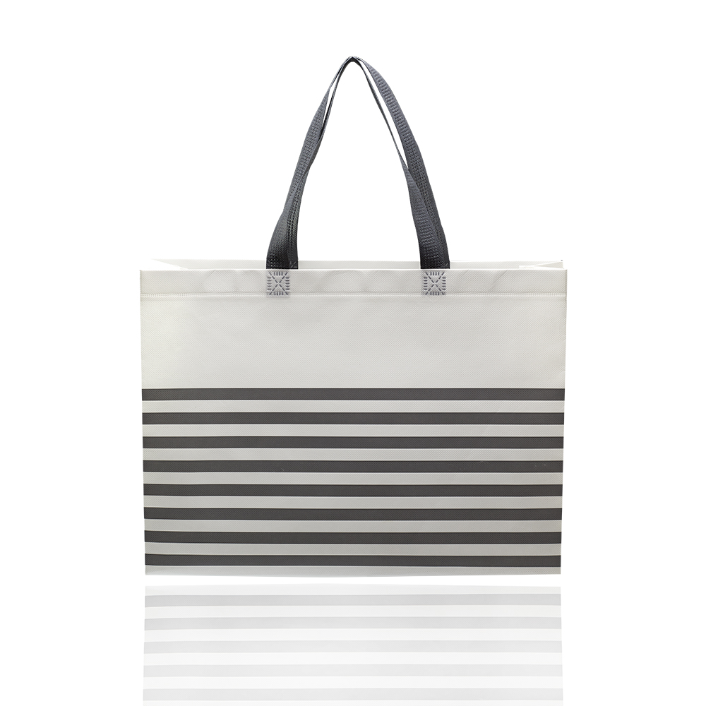 Seaside Striped Tote Bags 9