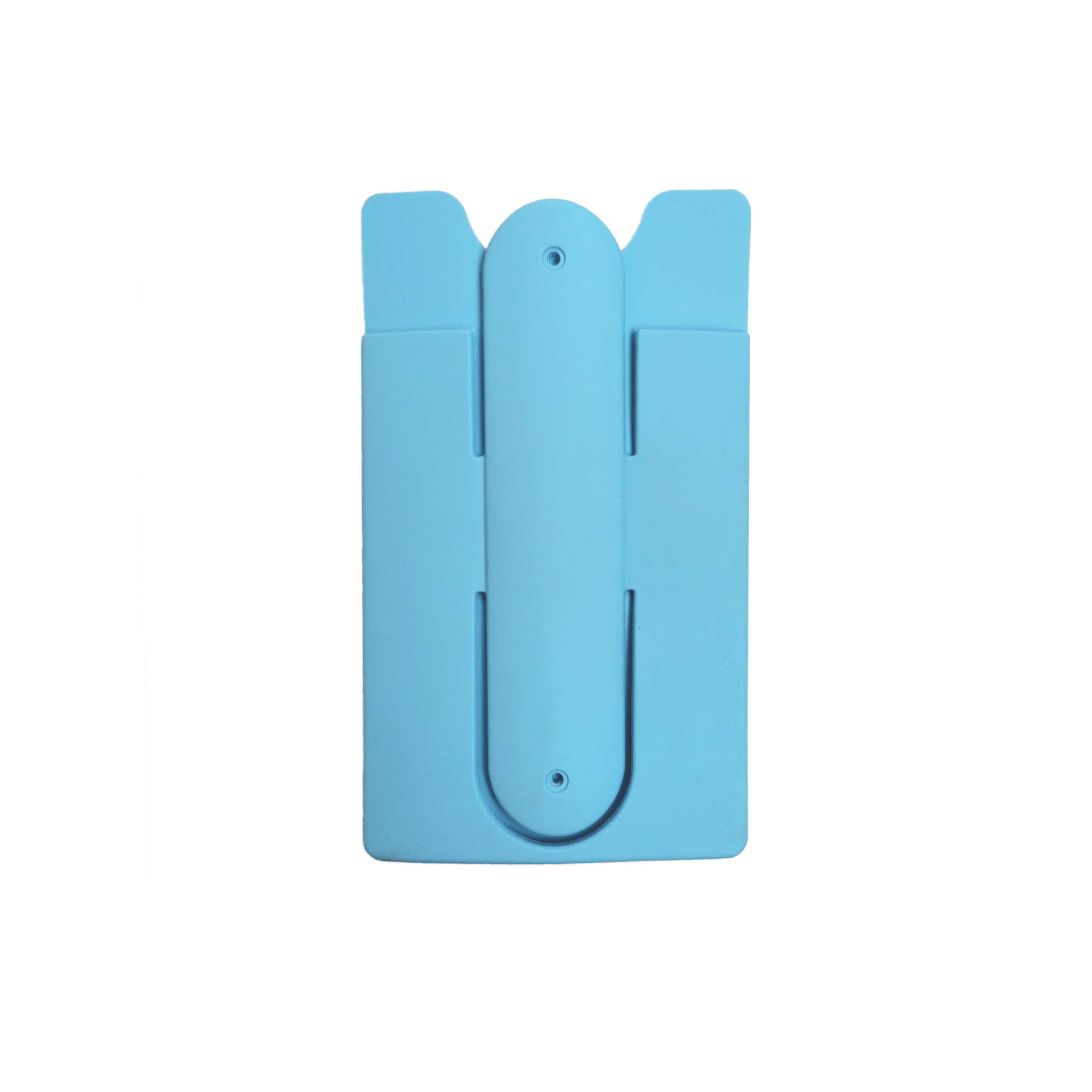 Adhesive Silicone Card Wallet With Stand 15