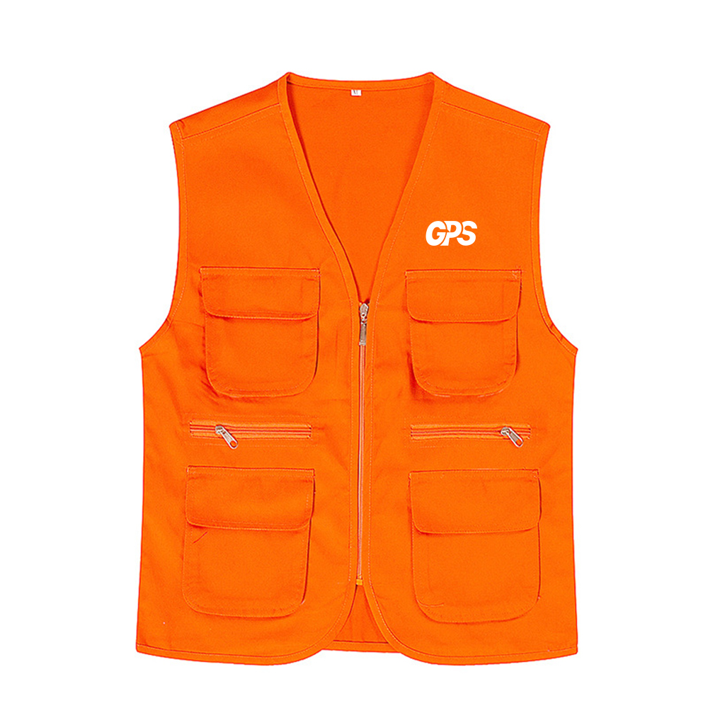 Lightweight outdoor terylene activity vest 12
