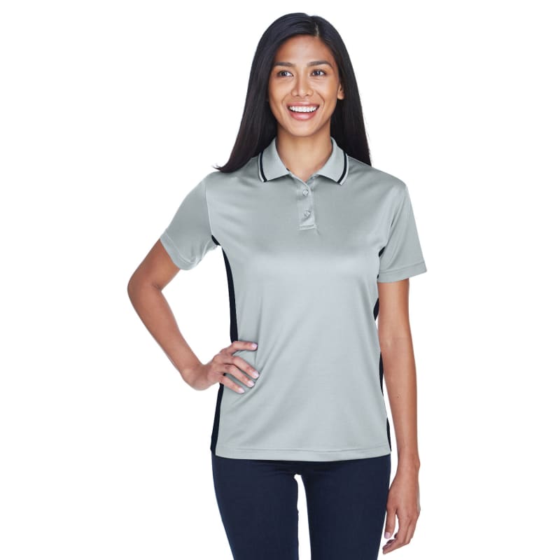 UltraClub Ladies' Cool & Dry Sport Two-Tone Polo 14