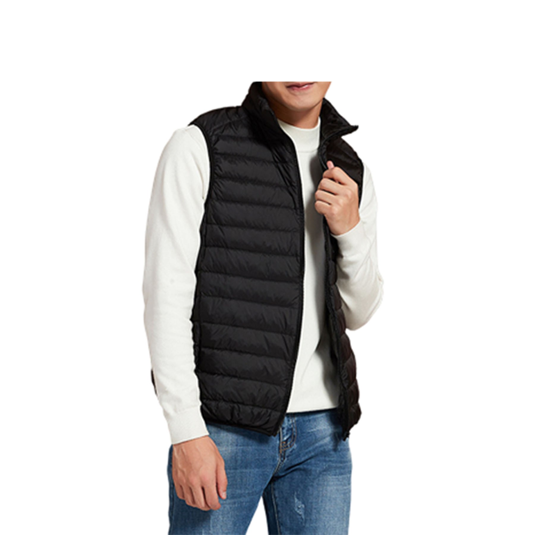 Men's Lightweight Down Alternative Vest Jacket 3