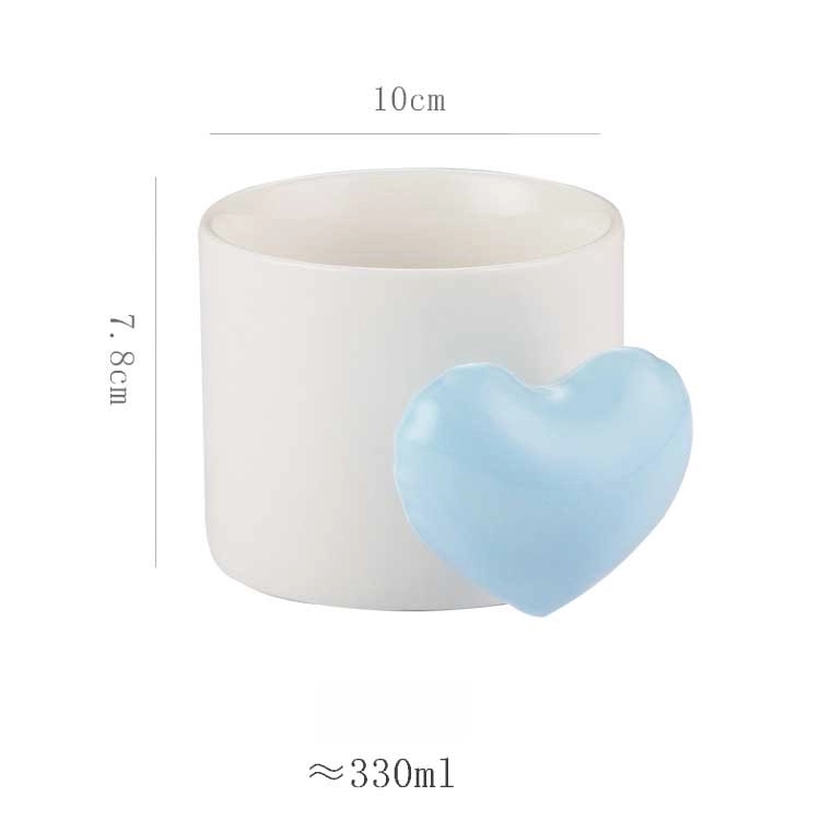 Ceramic Mug Souvenirs & Water Cup Three-Dimensional Love 4