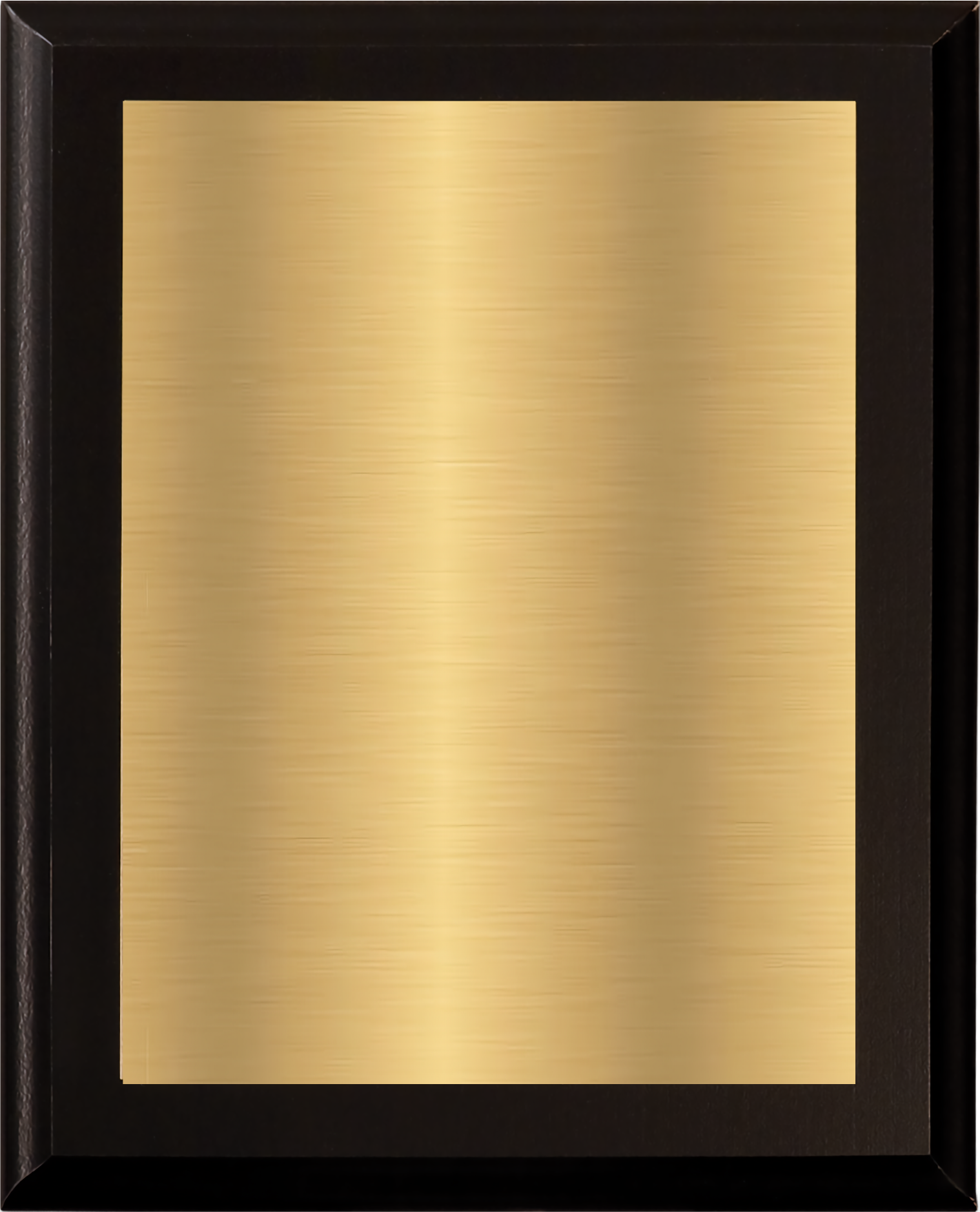 Black Matte Finish Certificate Plaque 4