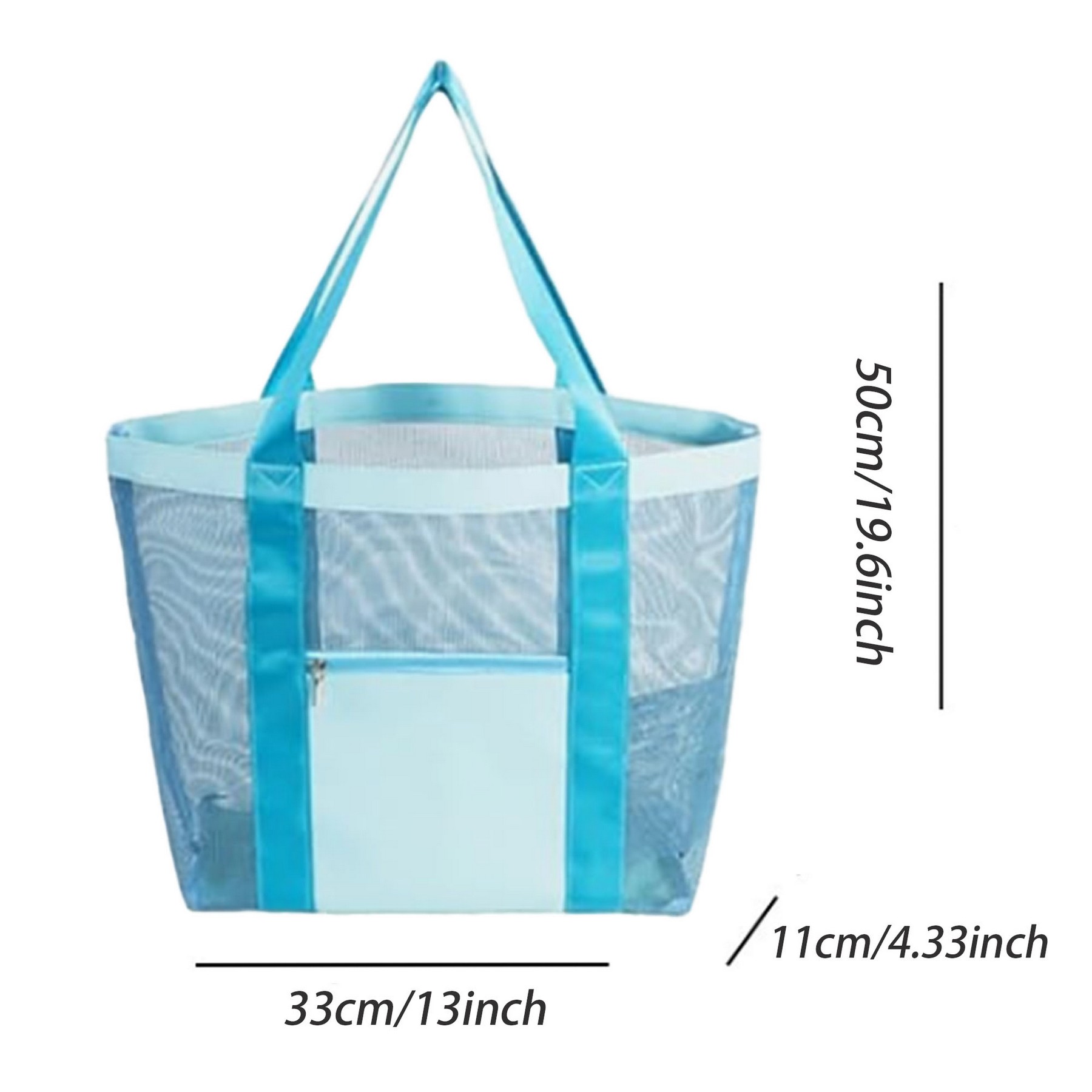 Large Capacity Mesh Beach Bag 1