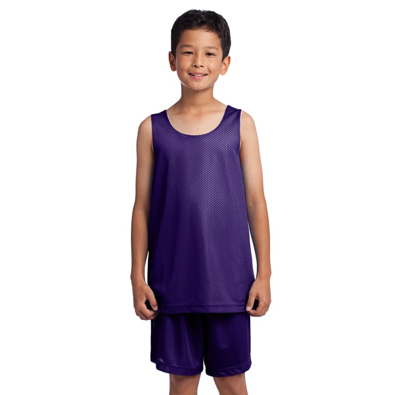 Sport-Tek Youth PosiCharge Classic Mesh Reversible Tank. 16