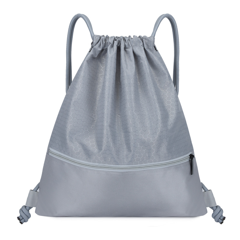 High Quality Football Material Drawstring Backpack Bag 5