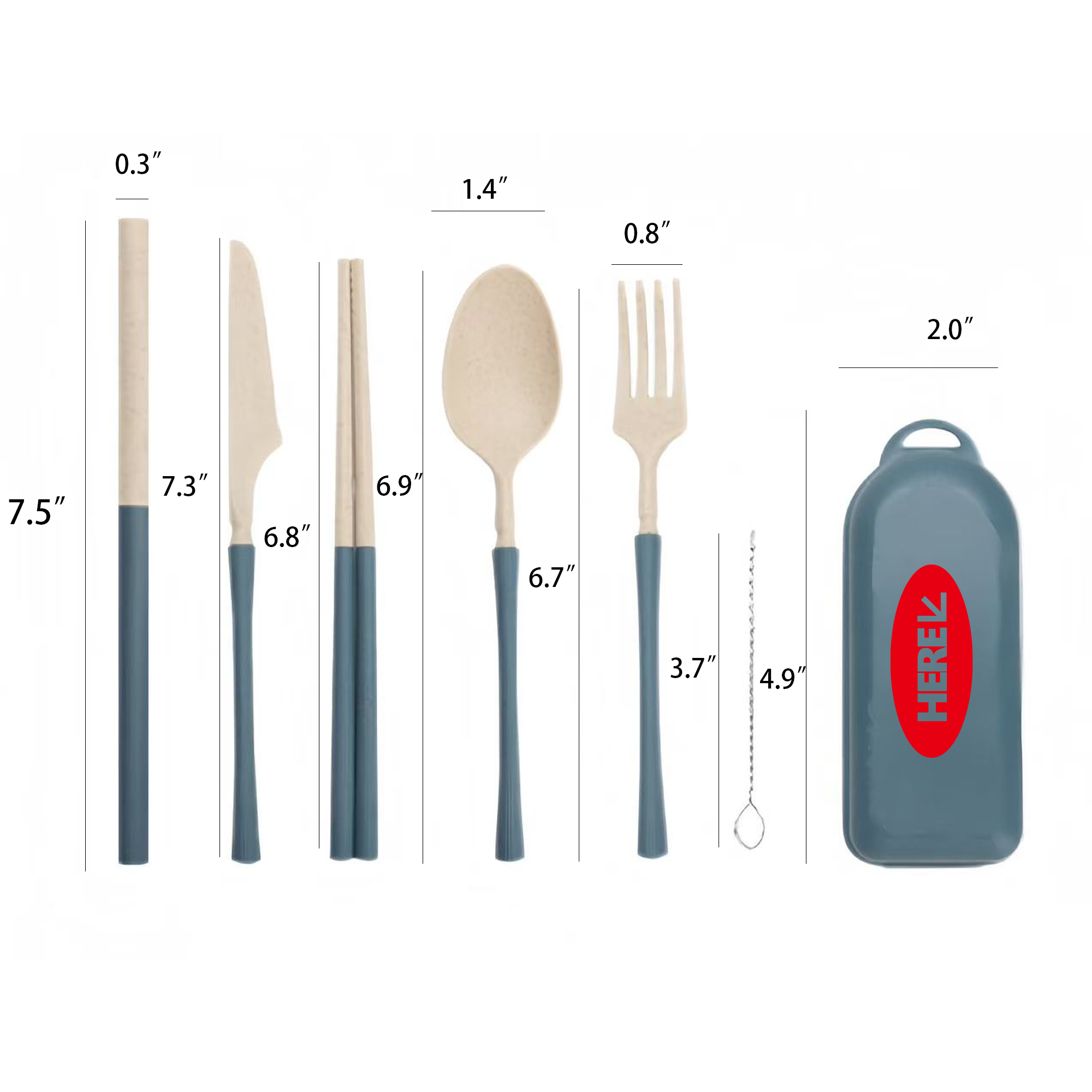 Collapsible Utensil Case 3