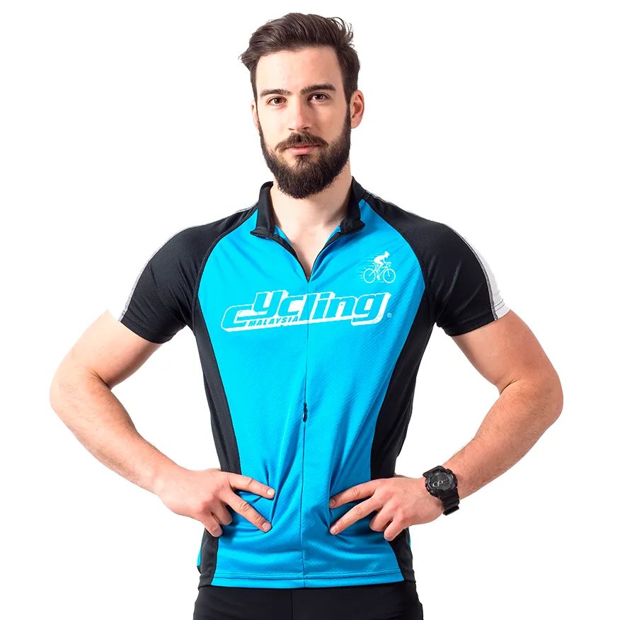 Men's 1/4 Zip Short Sleeve Cycling Jersey 2