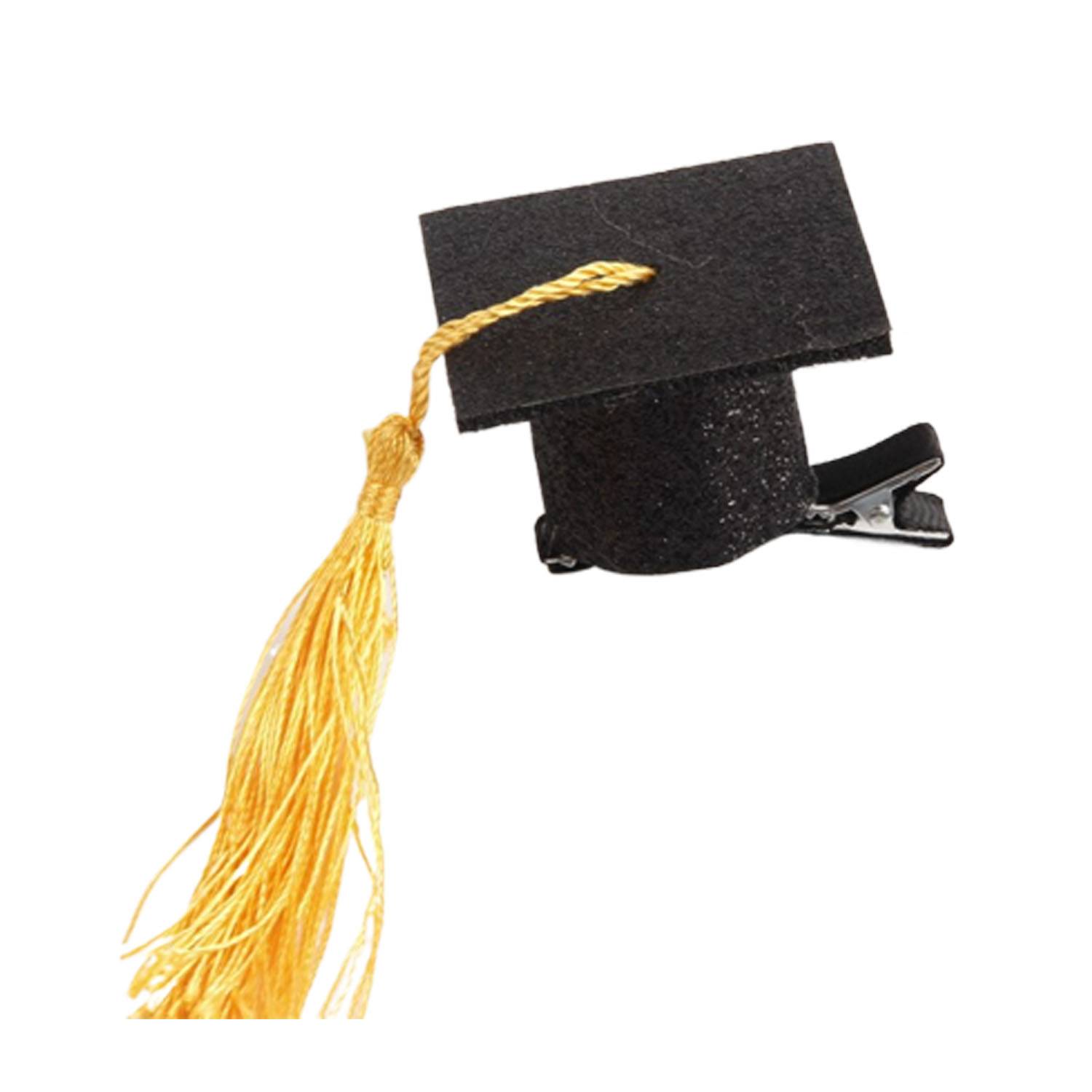 Mini Graduation Cap Shaped Hair Cips 6