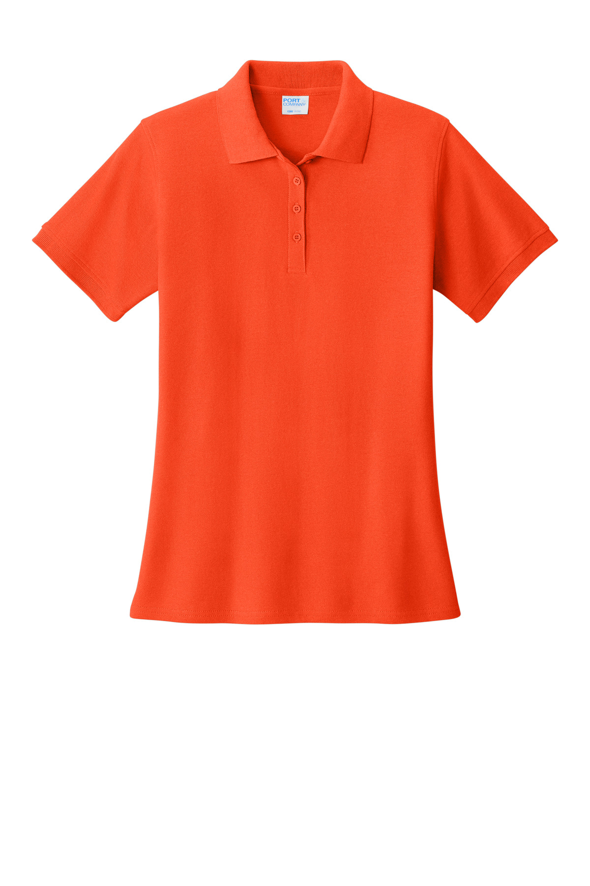 Port & Co Women's Core Blend Pique Polo. LKP155
