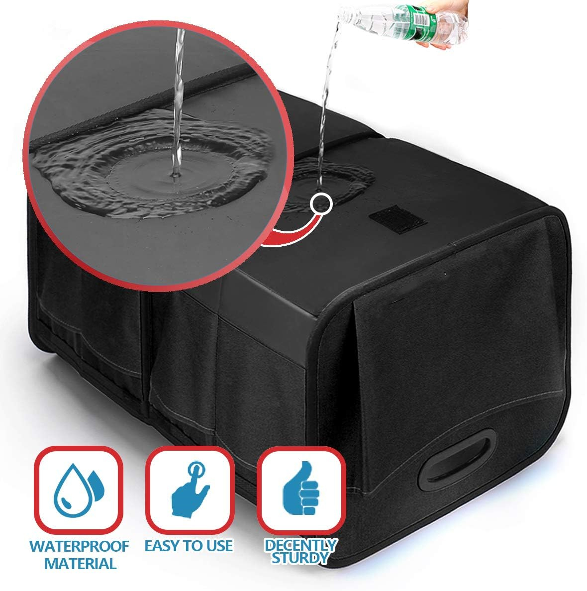 Foldable Multi-Compartment Car Organizers 4