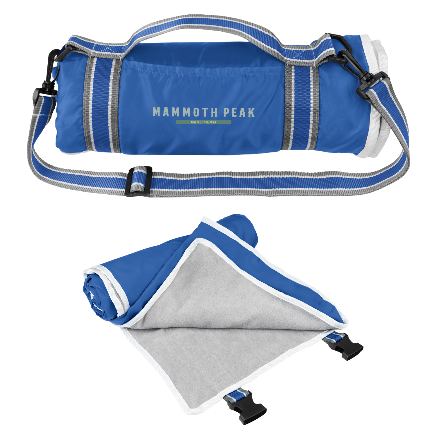 Riverside rPET Roll-Up Blanket With Carrying Handle 5
