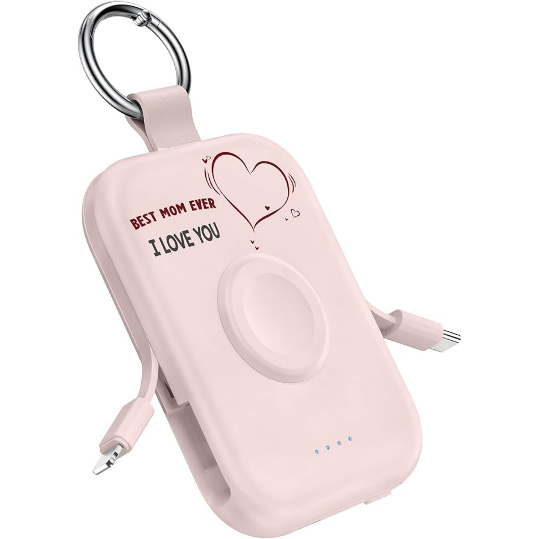 5000mAh Built in Cable Power Bank 4