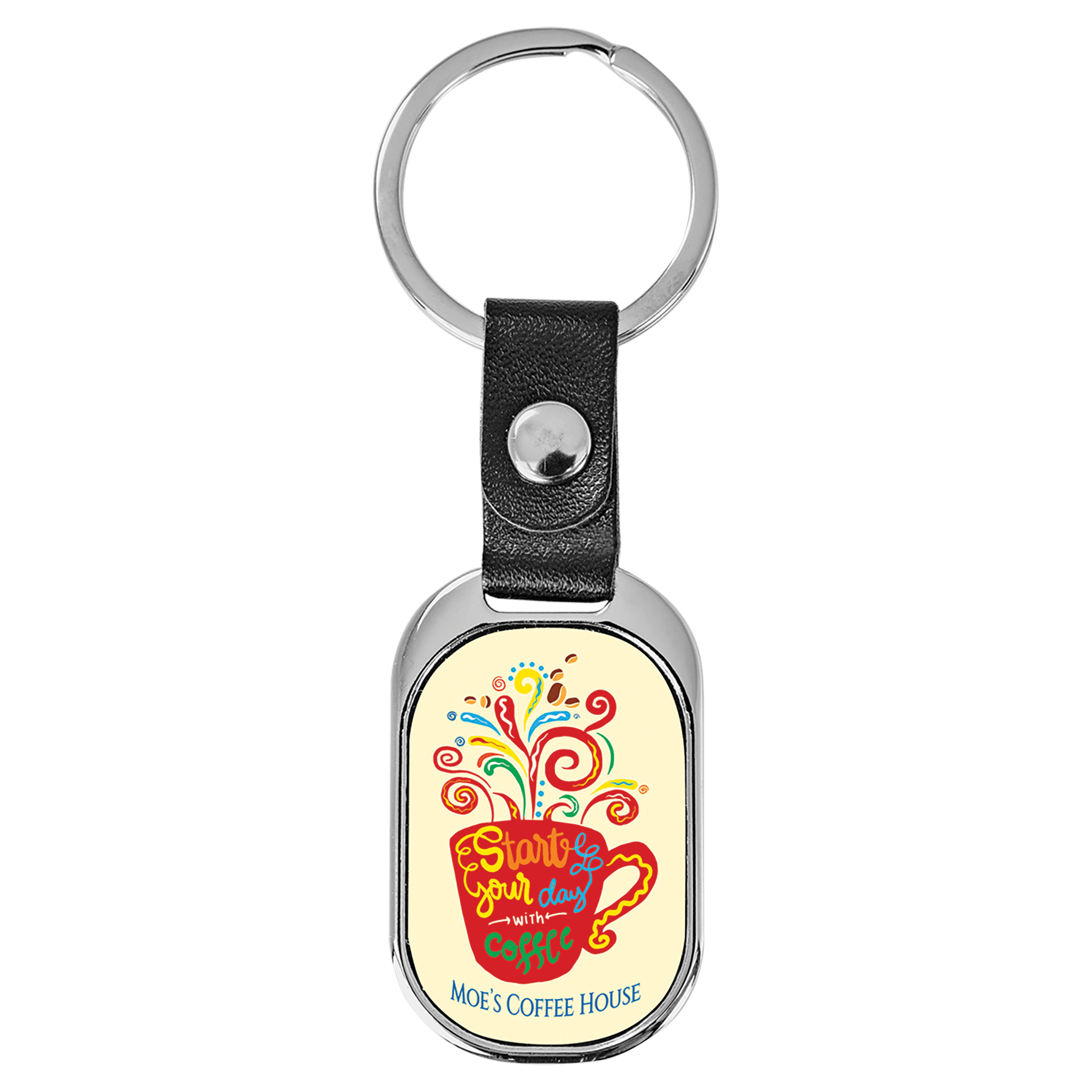 Sublimatable Keychain with White Insert 3