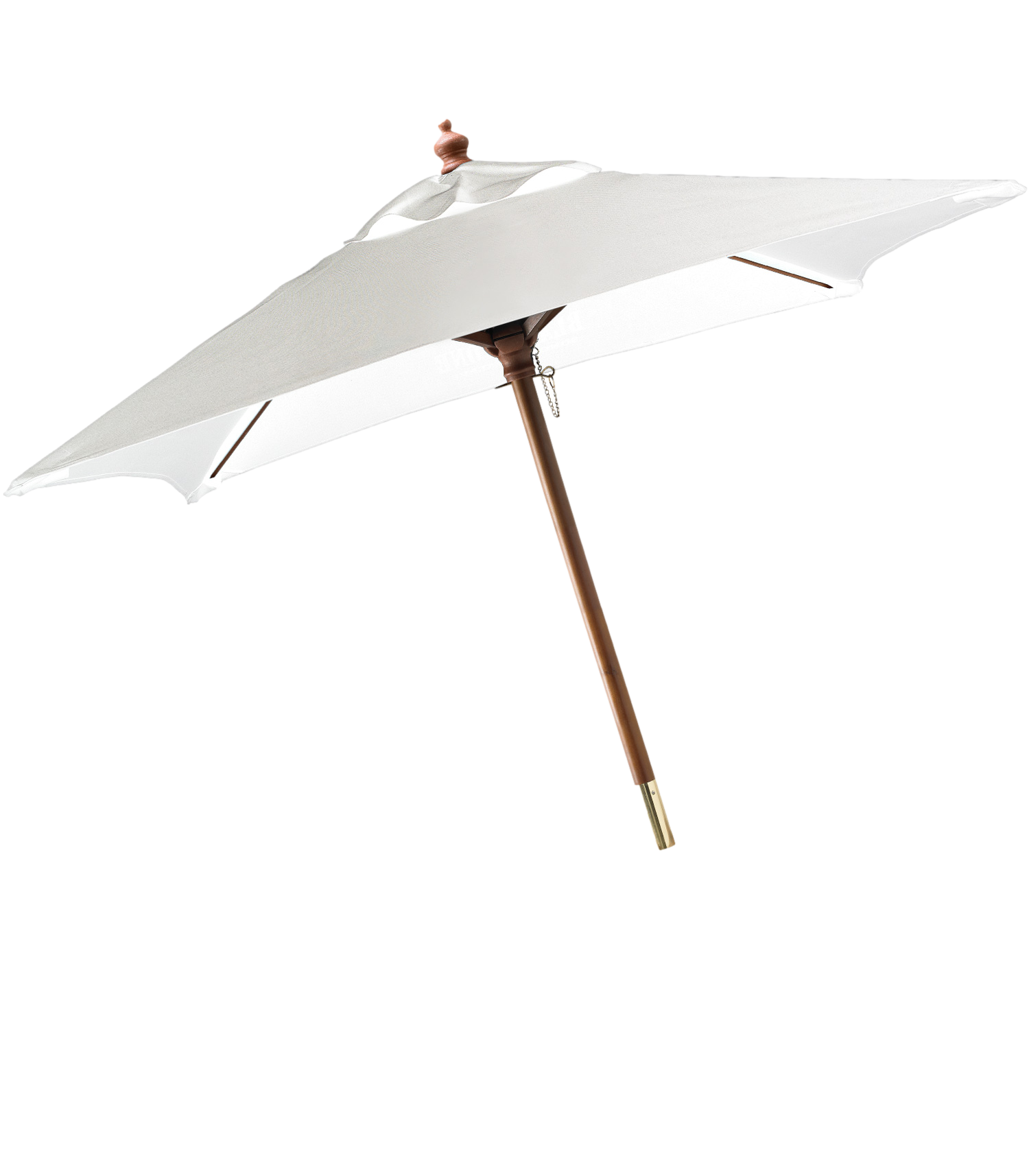 7' Wooden Market Umbrella 3