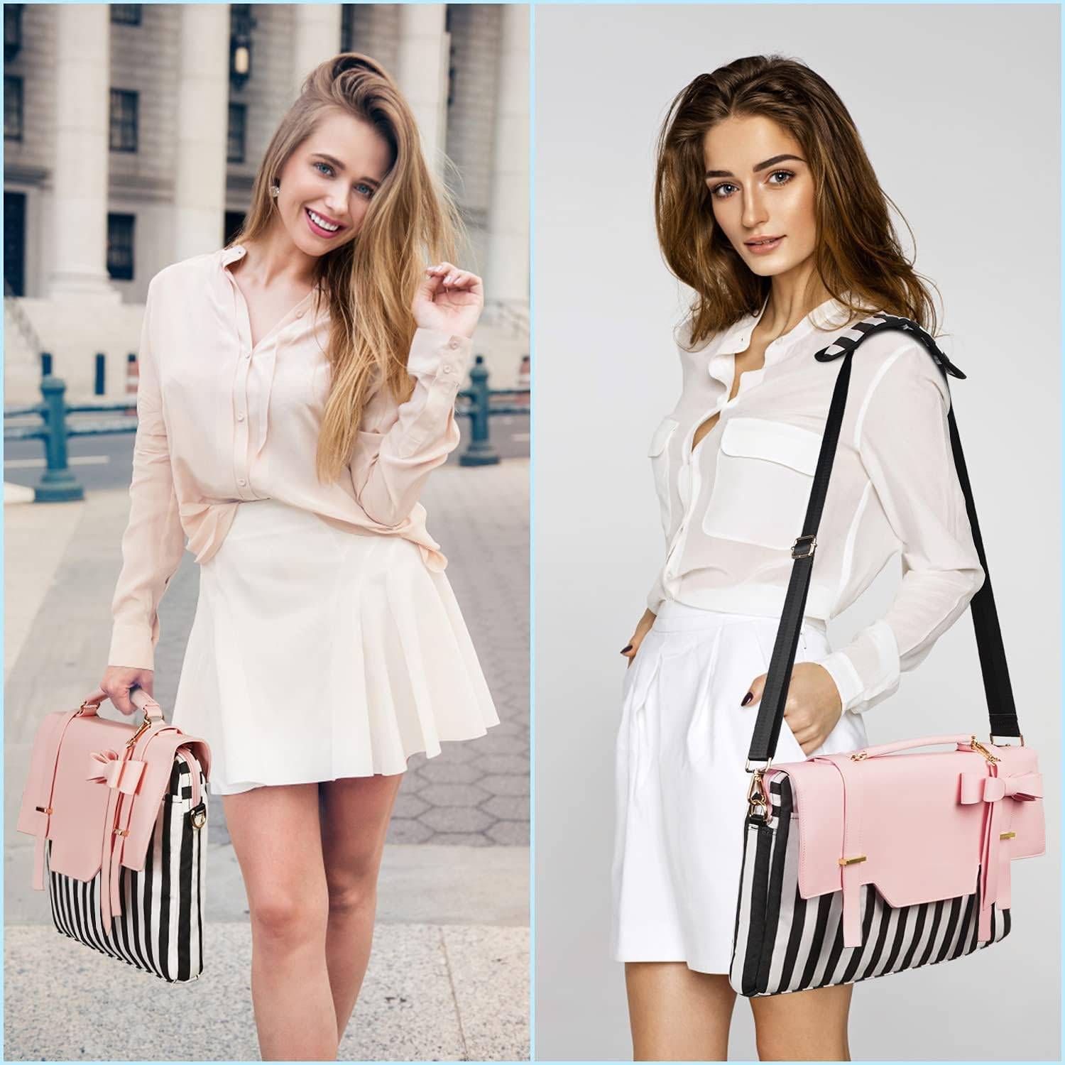 15.6" Waterproof PU leather Laptop Bag Briefcase 5