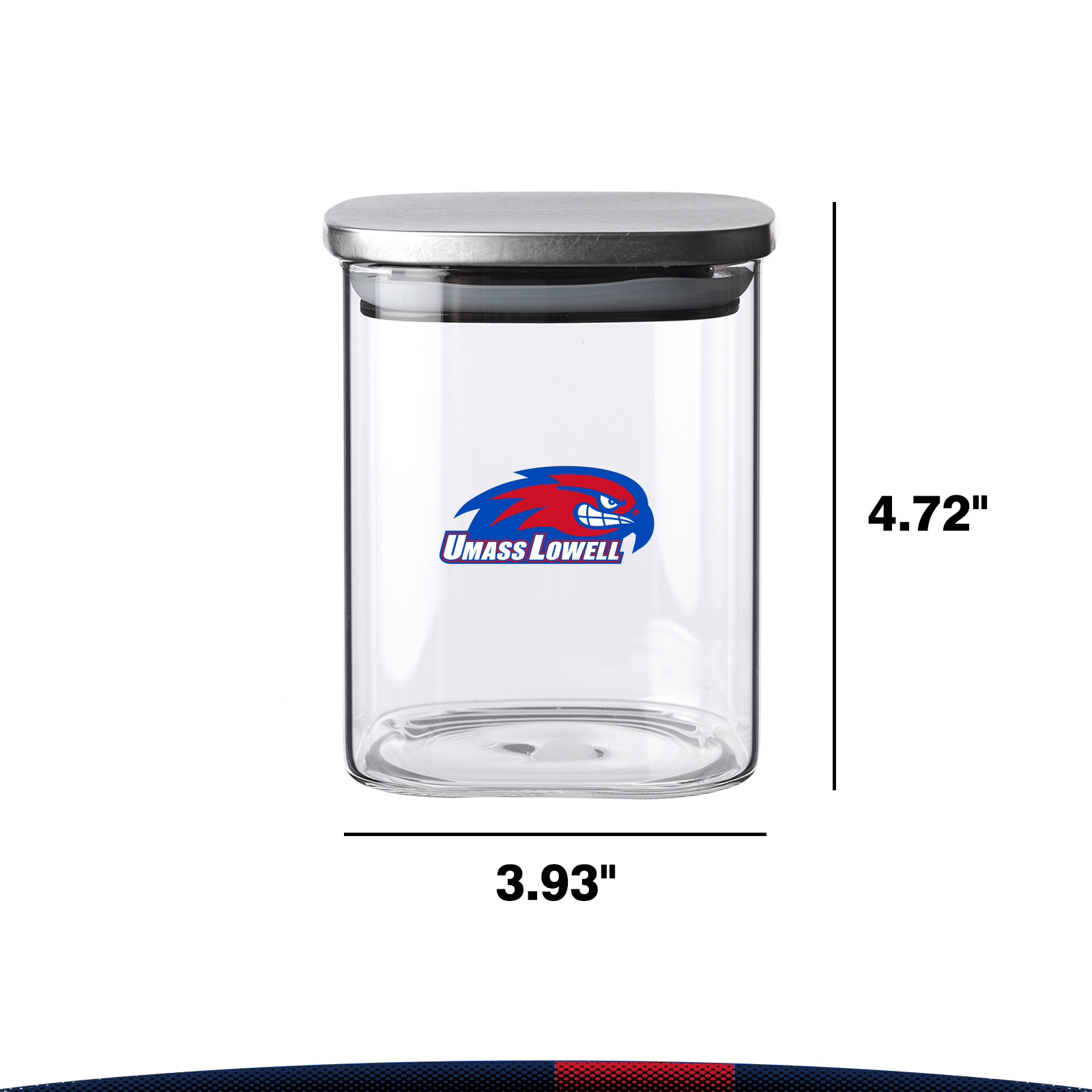 30 oz. Zelio Square Storage Jars 8