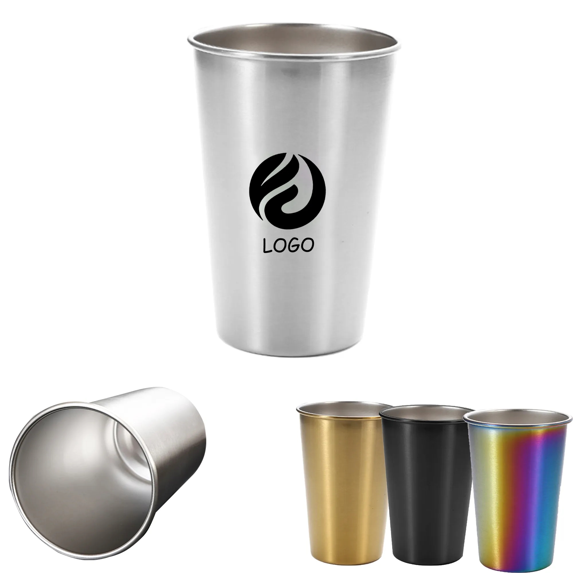 16 oz Stainless Steel Cup