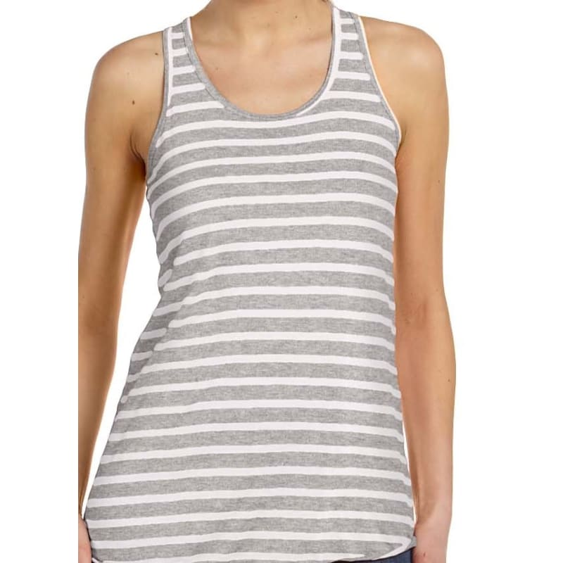 Bella Ladies Flowy Racerback Tank 12