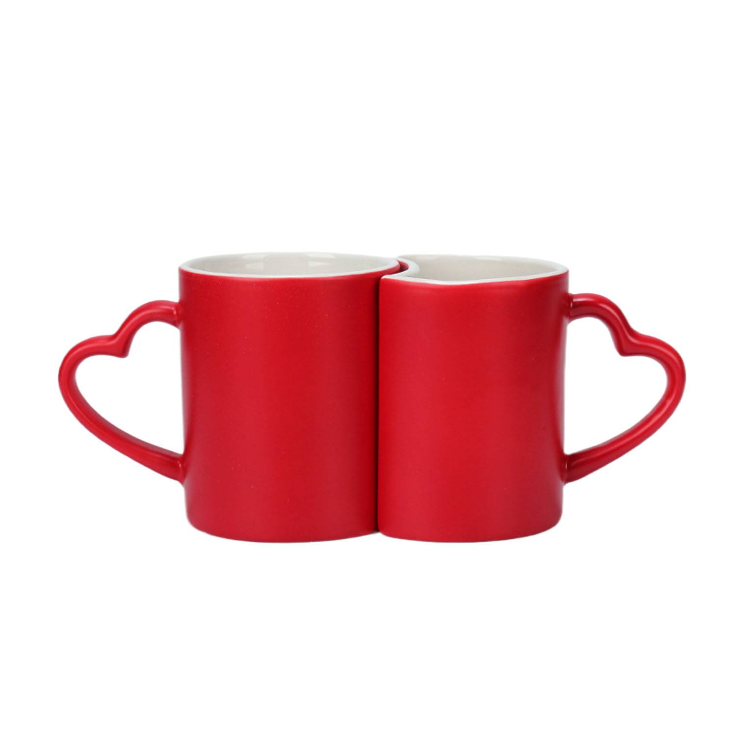 11oz Sun and Moon Design Color Changing Ceramic Couple Mugs 3