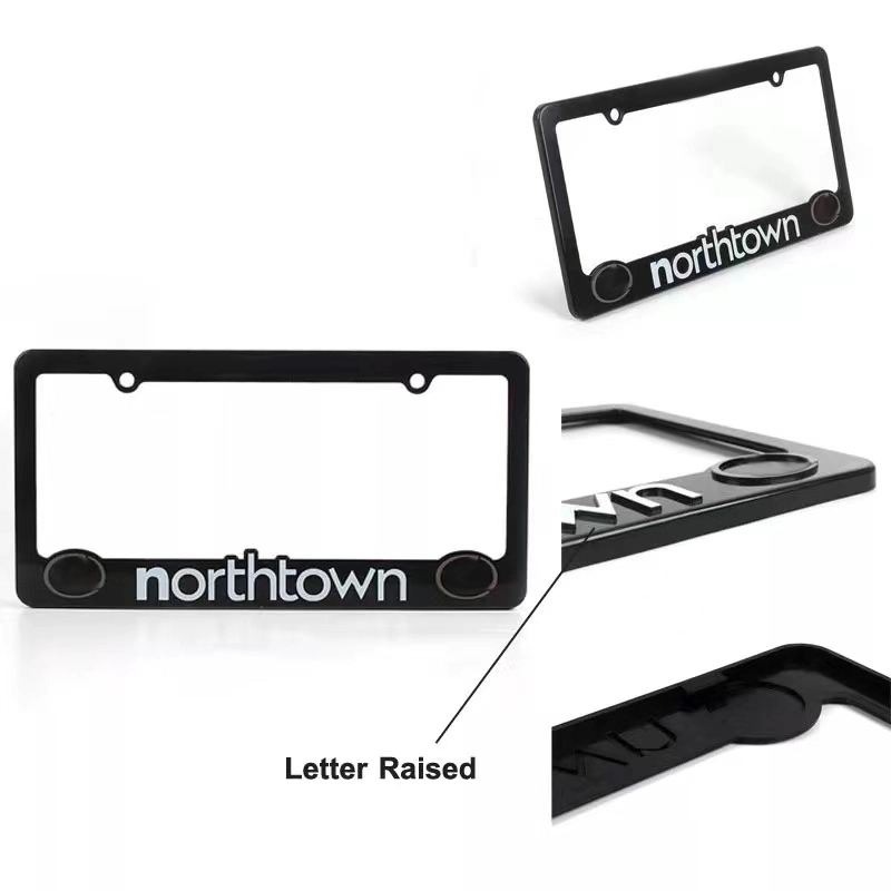 ABS 3D License Plate Frame 4
