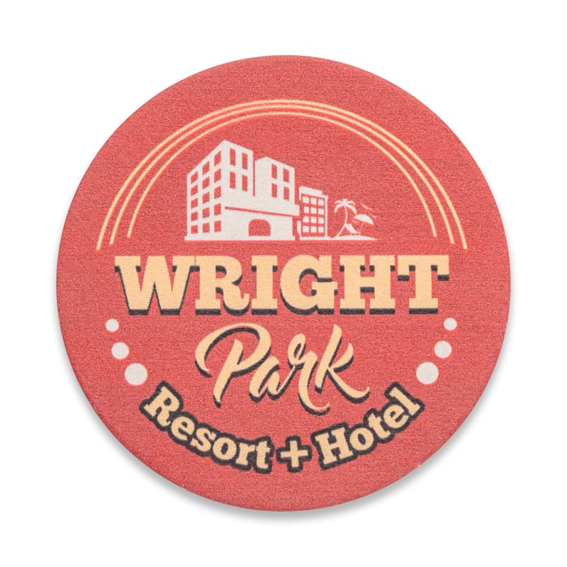Pulpboard Coasters - 3.5" Round 10