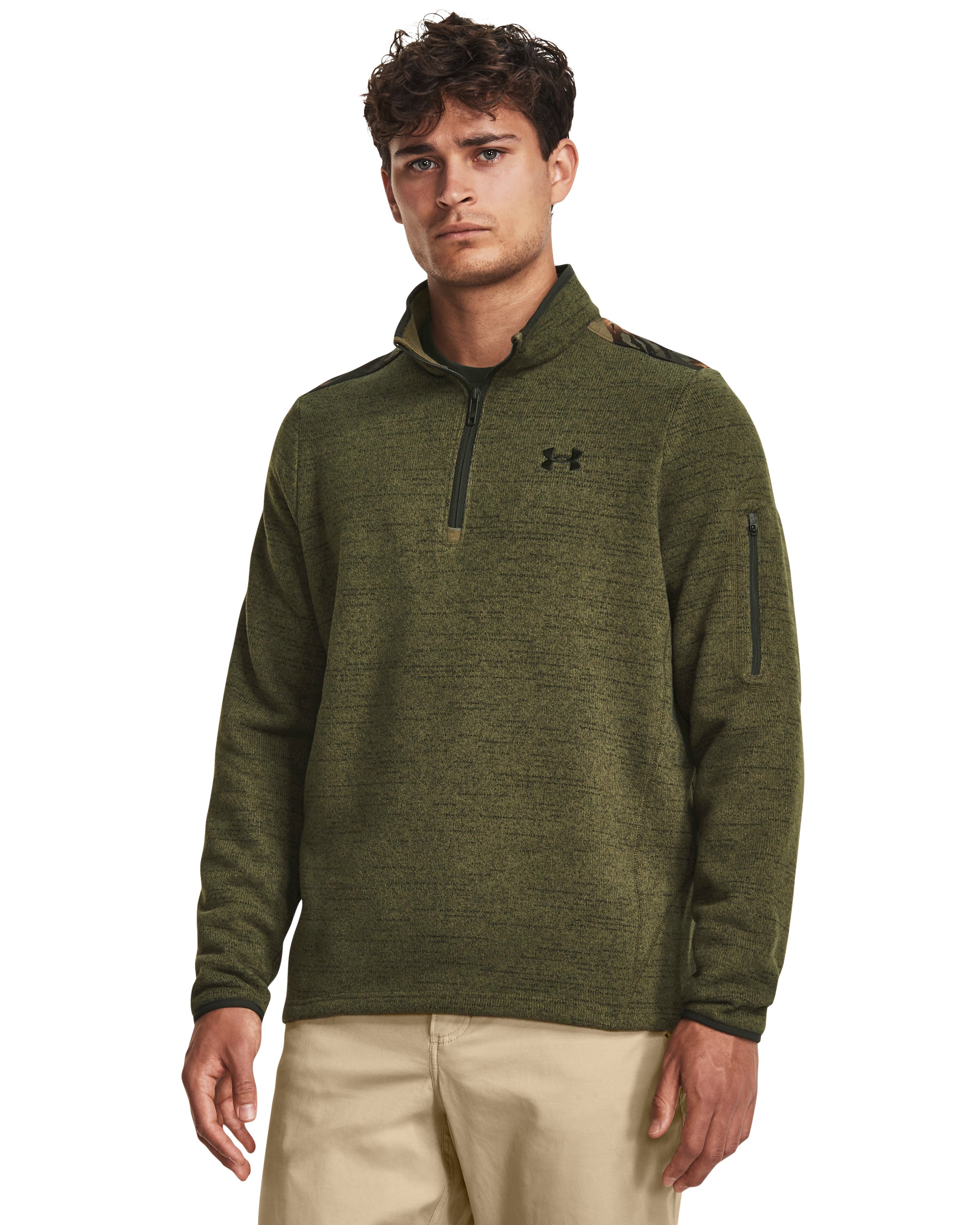 UA Specialist Printed Men's Zip, custom hoodie or sweatshirt with logo imprint 3