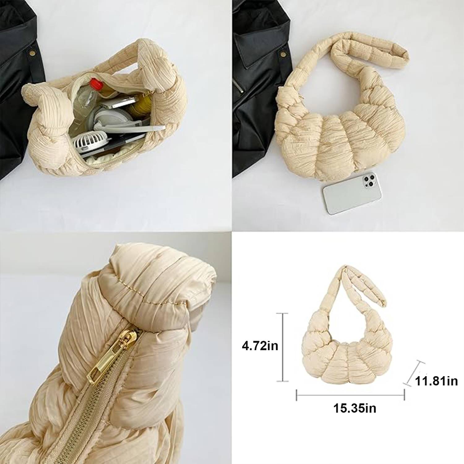 Casual all-match cloud shoulder Bag 4