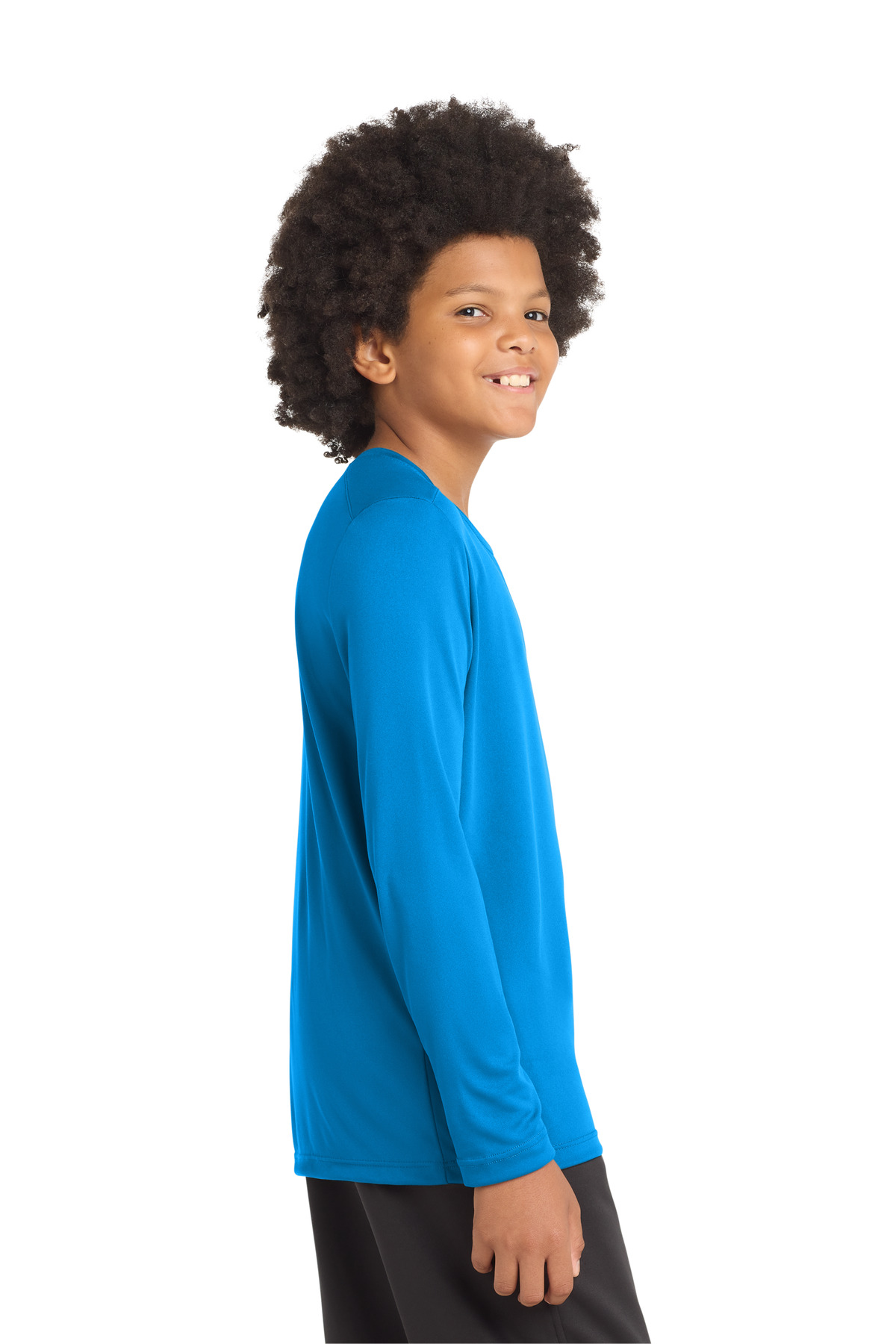 Sport-Tek Youth Posi-UV Pro Long Sleeve Tee. YST420LS 108