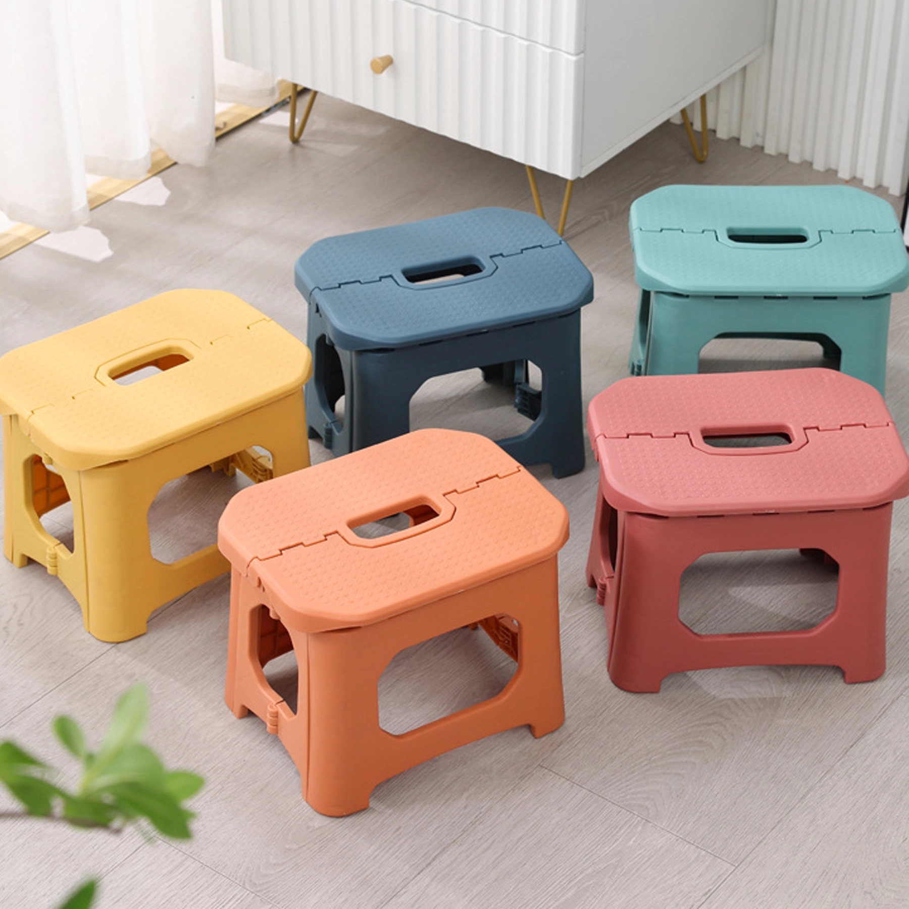 Folding Plastic Stool 2
