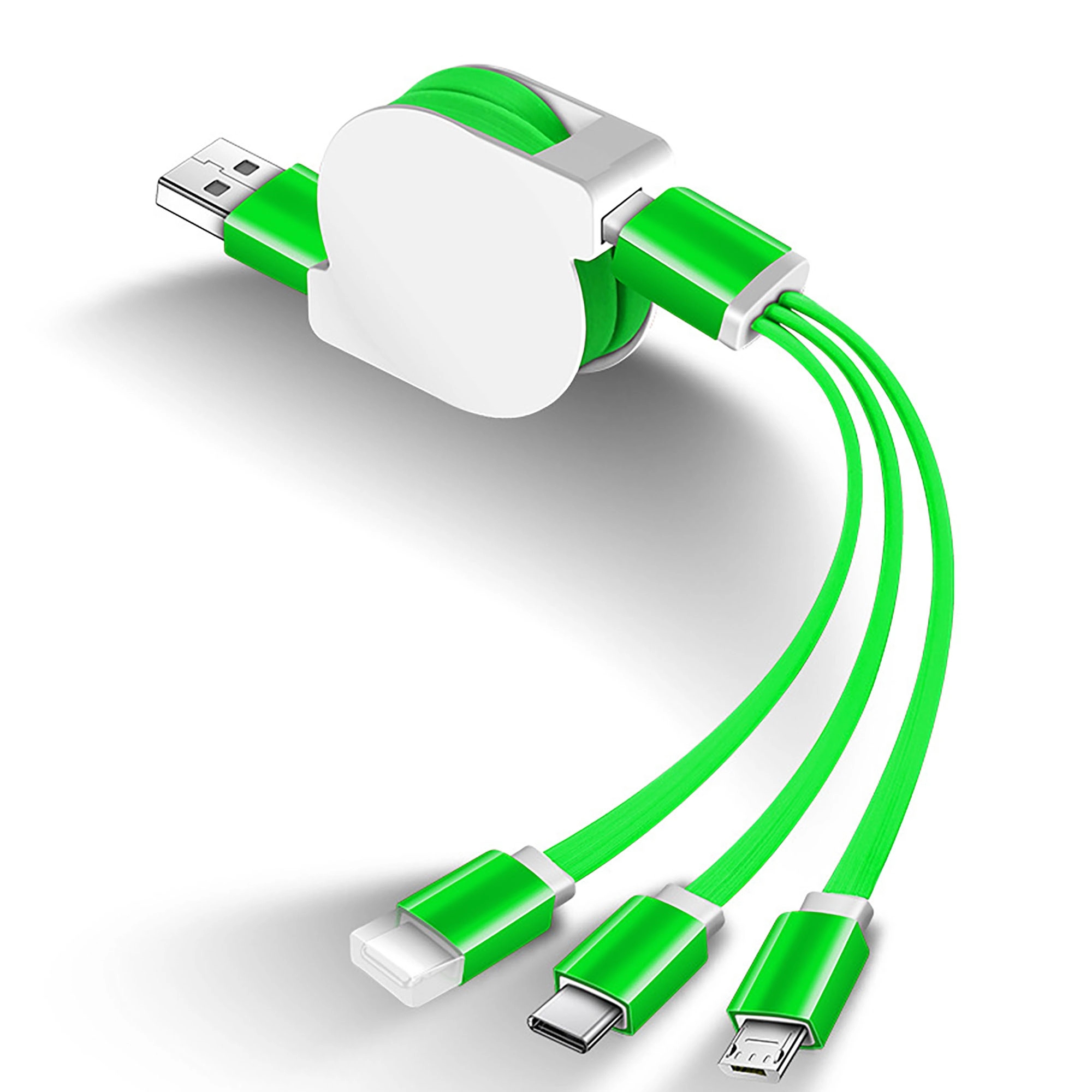 Retractable 3 in 1 Charging Cable 5
