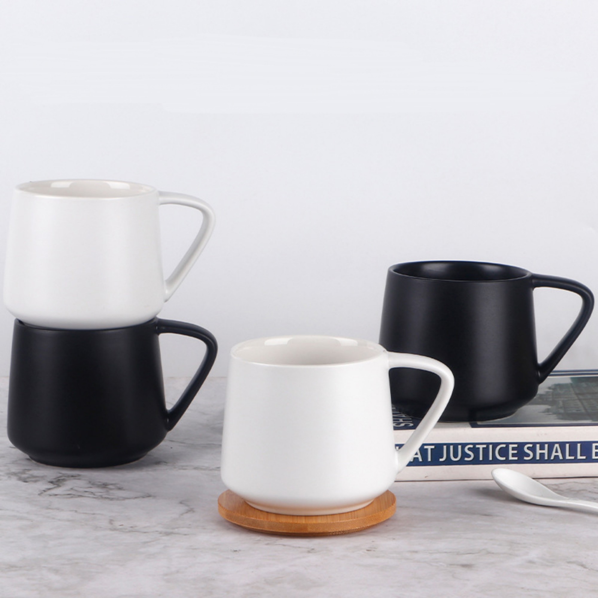 Matte Finish Ceramic Coffee Mugs 4
