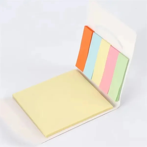 Neon Sticky Notes & Page Markers Combo Pack 4