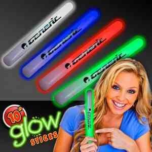 Green Concert 10" Glow light Sticks