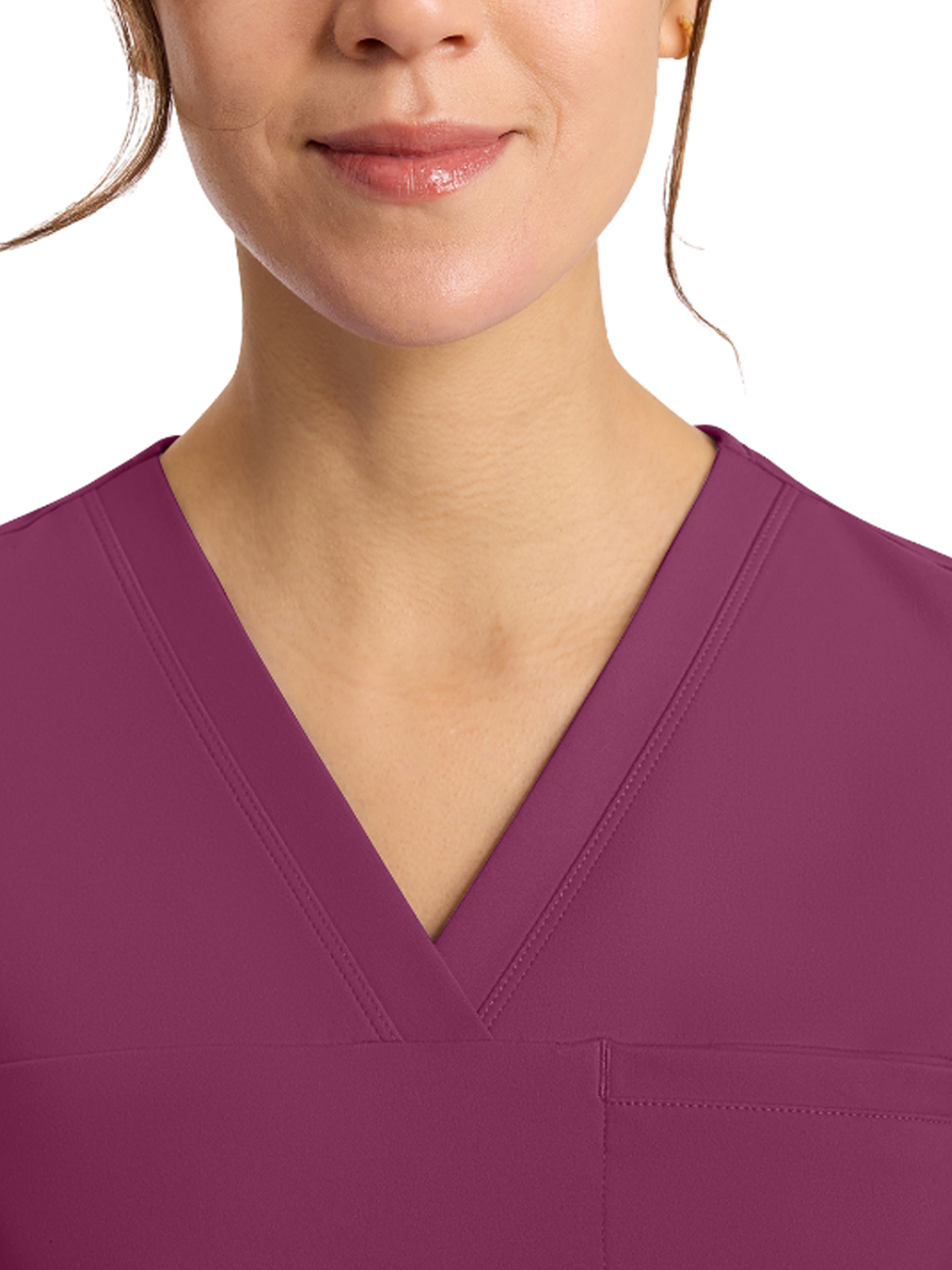 Cherokee - Achieve - Women's 1-Pocket V-Neck Top 1