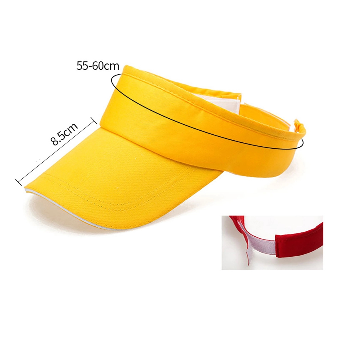 No Top Sun Visor Baseball Cap Hat 5